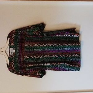 Top Notch Women's Aztec Pattern Blouse